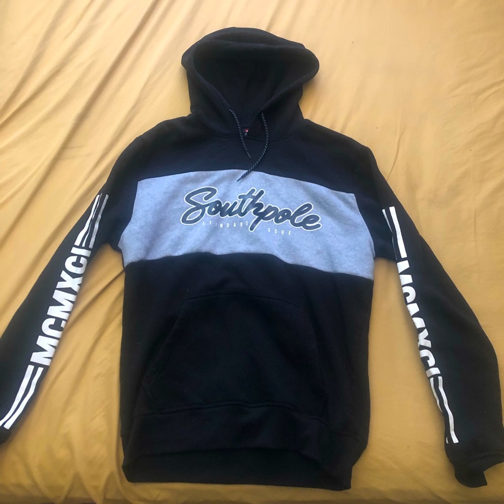 Southpole Black Hoodie